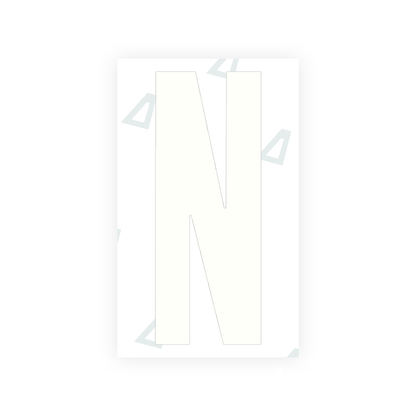 Alite Nanofilm for US (Nevada) license plates - Symbol "N" - Alite