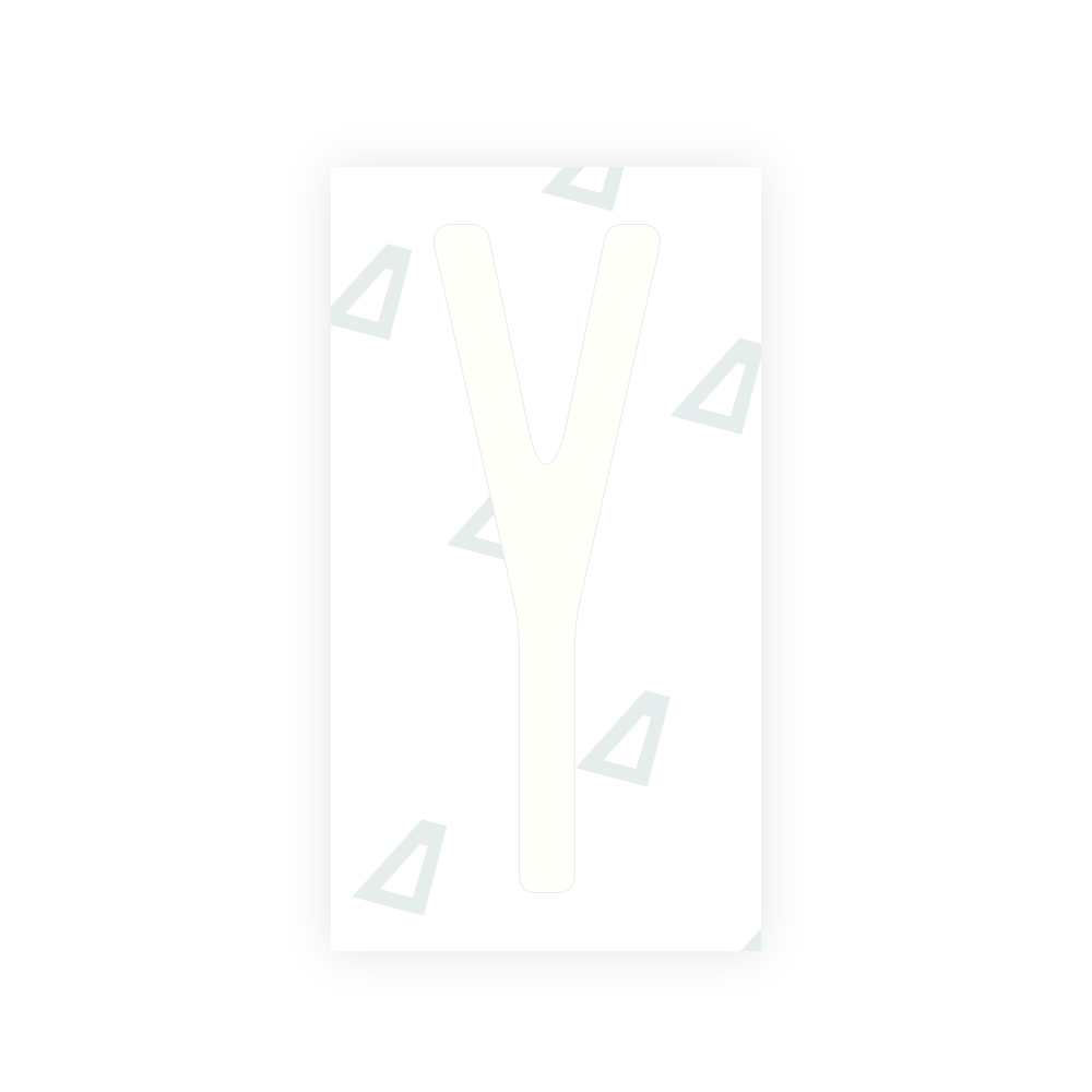 Alite Nanofilm for US (New York 2020) license plates - Symbol "Y" - Alite