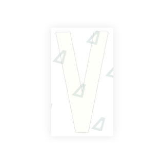 Alite Nanofilm for rear Italy license plates - Symbol "V" - Alite