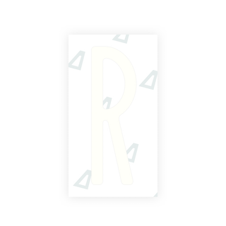 Alite Nanofilm for US (New York 2020) license plates - Symbol "R" - Alite