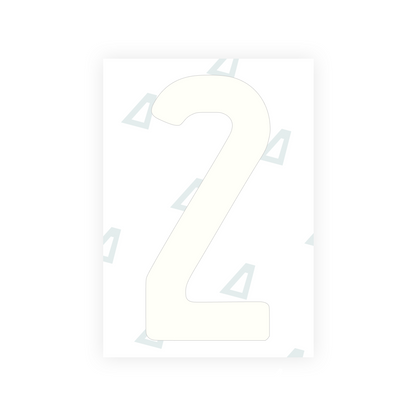 Alite Nanofilm for AUS (New South Wales) license plates - Symbol "2" - Alite