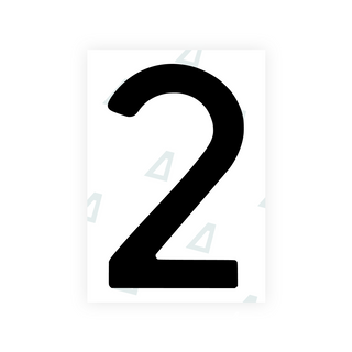 Alite Nanofilm for Poland license plates - Symbol "2" - Alite