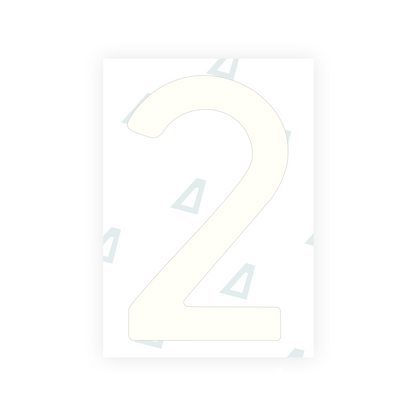 Alite Nanofilm for Poland license plates - Symbol "2" - Alite