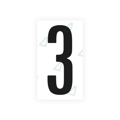 Alite Nanofilm for US (Ohio 2021) license plates - Symbol "4" - Alite