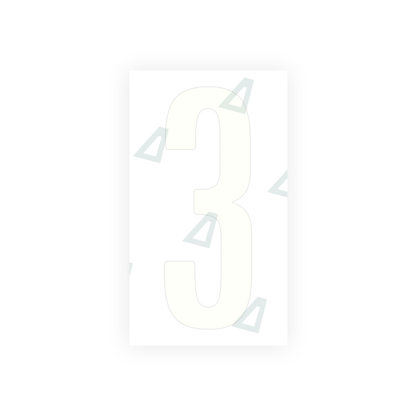 Alite Nanofilm for US (Ohio 2021) license plates - Symbol "4" - Alite