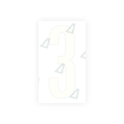Alite Nanofilm for US (Nevada) Moto license plates - Symbol "3" - Alite