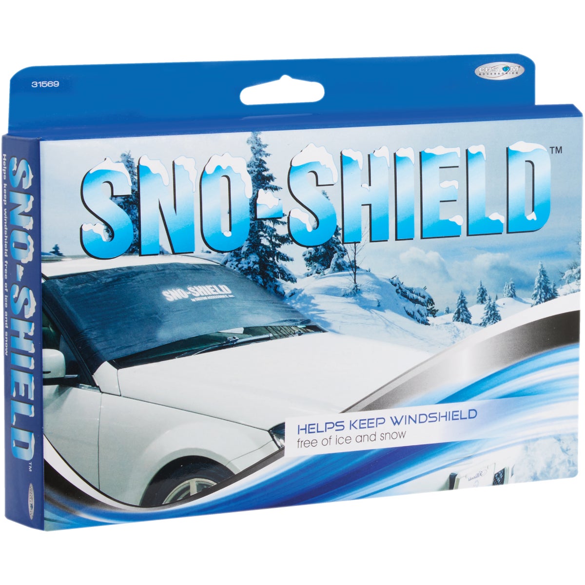 Sno-Shield 78 Zoll Nylon-Windschutzscheibenabdeckung 31569 (Sonderanfertigung)