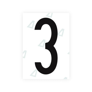 Alite Nanofilm for US (Montana) license plates - Symbol "3"