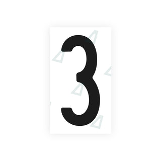 Alite Nanofilm for AUS (Victoria) license plates - Symbol "3" - Alite