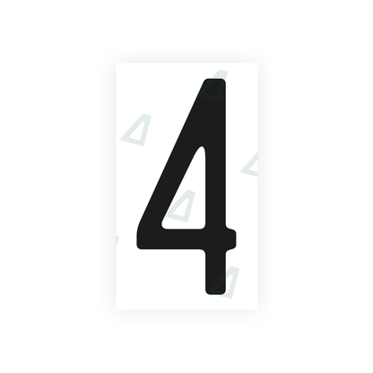 Alite Nanofilm for US (Missouri) license plates - Symbol "4" - Alite