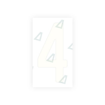 Alite Nanofilm for AUS (Victoria) license plates - Symbol "4" - Alite