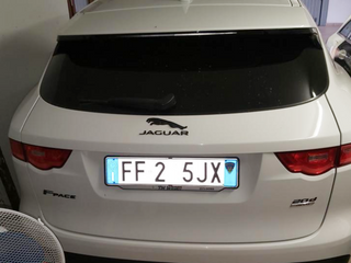 Alite Nanofilm for rear Italy license plates - Symbol "Q" - Alite