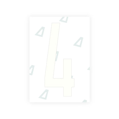 Alite Nanofilm for US (Montana) license plates - Symbol "4"