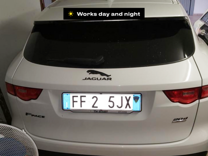 Alite Nanofilm for rear Italy license plates - Symbol "A" - Alite