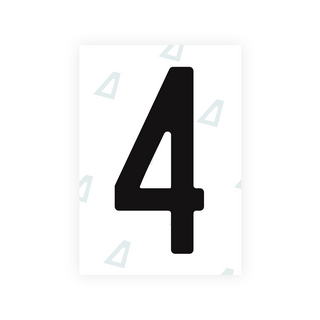 Alite Nanofilm for US (Arkansas) license plates - Symbol "4" - Alite