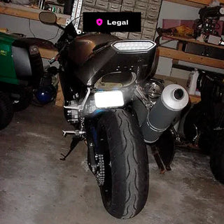 Alite Nanofilm for US (South Dakota) Moto license plates - Symbol "I" - Alite