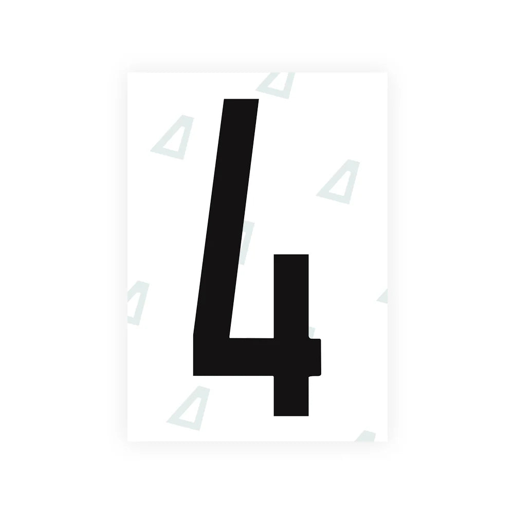 Alite Nanofilm for US (Montana) license plates - Symbol "4"