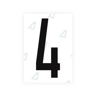 Alite Nanofilm for US (Montana) license plates - Symbol "4"