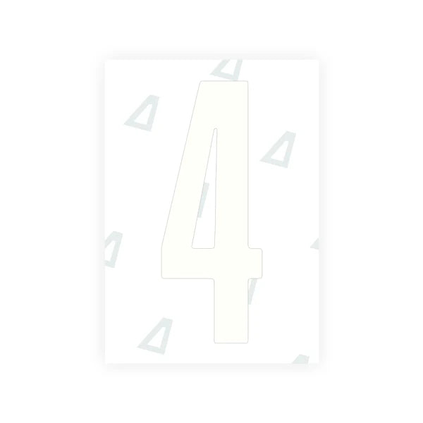 Alite Nanofilm for US (Nevada) Moto license plates - Symbol "4" - Alite