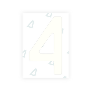 Alite Nanofilm for Poland license plates - Symbol "4" - Alite