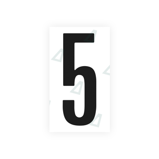 Alite Nanofilm for US (Ohio 2021) license plates - Symbol "6" - Alite