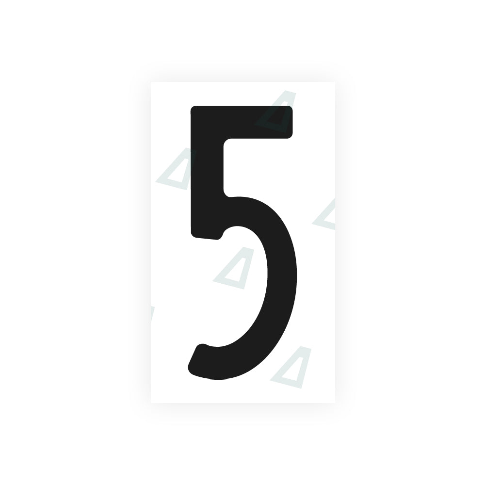 Alite Nanofilm for AUS (Victoria) license plates - Symbol "5" - Alite