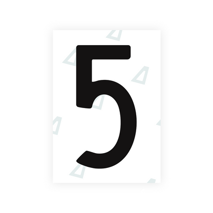 Alite Nanofilm for US (Arkansas) license plates - Symbol "5" - Alite