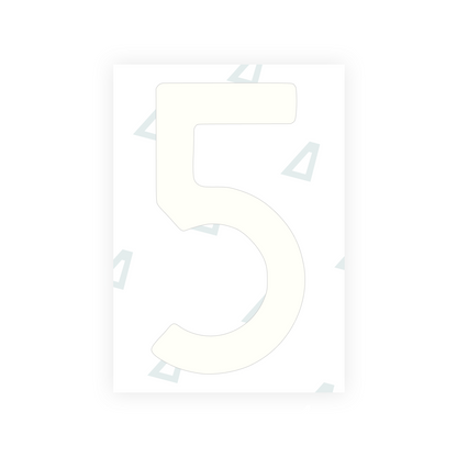 Alite Nanofilm for Poland license plates - Symbol "5" - Alite