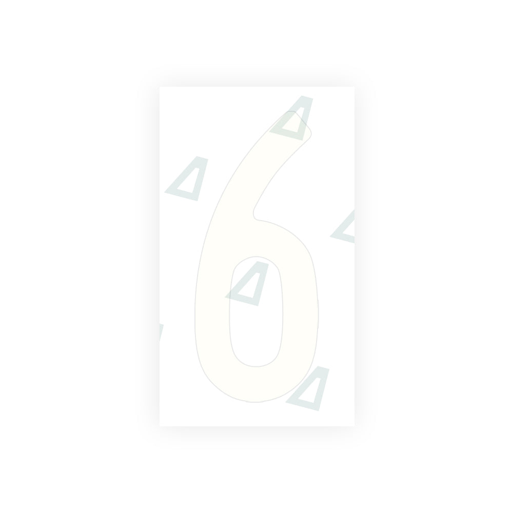 Alite Nanofilm for AUS (Victoria) license plates - Symbol "6" - Alite