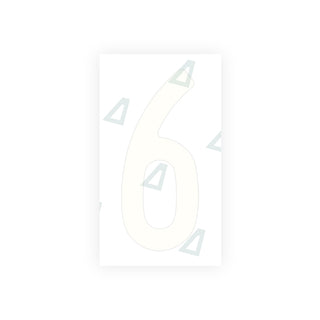 Alite Nanofilm for AUS (Victoria) license plates - Symbol "6" - Alite