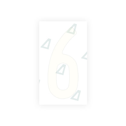 Alite Nanofilm for AUS (Victoria) license plates - Symbol "6" - Alite