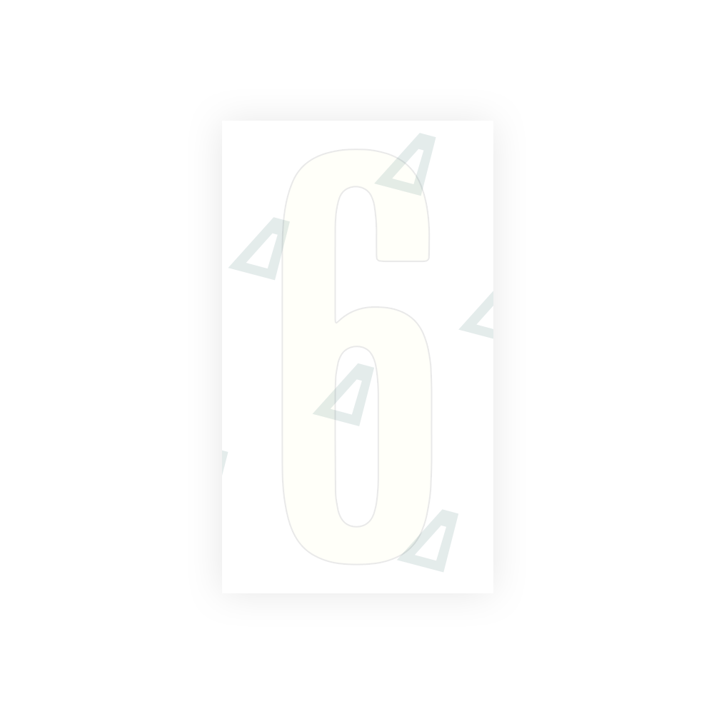 Alite Nanofilm for US (Ohio 2021) license plates - Symbol "7" - Alite