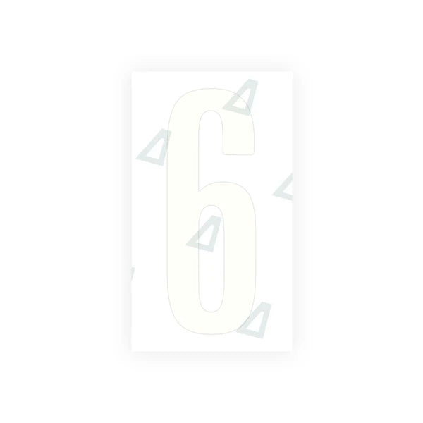 Alite Nanofilm for US (Nevada) Moto license plates - Symbol "6" - Alite