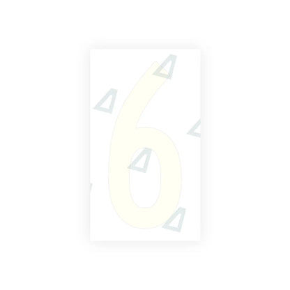 Alite Nanofilm for US (Oklahoma) Moto license plates - Symbol "6" - Alite