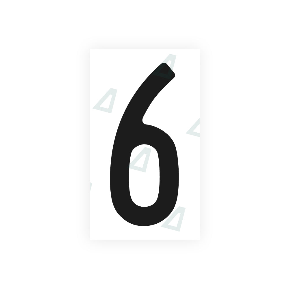 Alite Nanofilm for AUS (Victoria) license plates - Symbol "6" - Alite