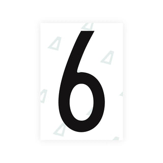 Alite Nanofilm for US (Montana) license plates - Symbol "6"