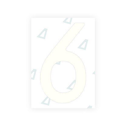 Alite Nanofilm for Poland license plates - Symbol "6" - Alite