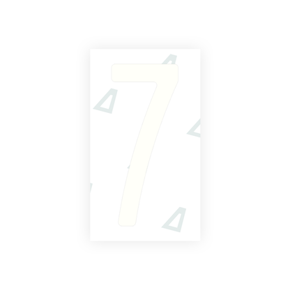Alite Nanofilm for Mexico license plates - Symbol "7" - Alite