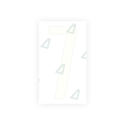 Alite Nanofilm for US (Ohio 2021) license plates - Symbol "8" - Alite