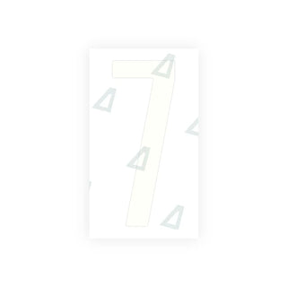 Alite Nanofilm for US (Nevada) Moto license plates - Symbol "7" - Alite