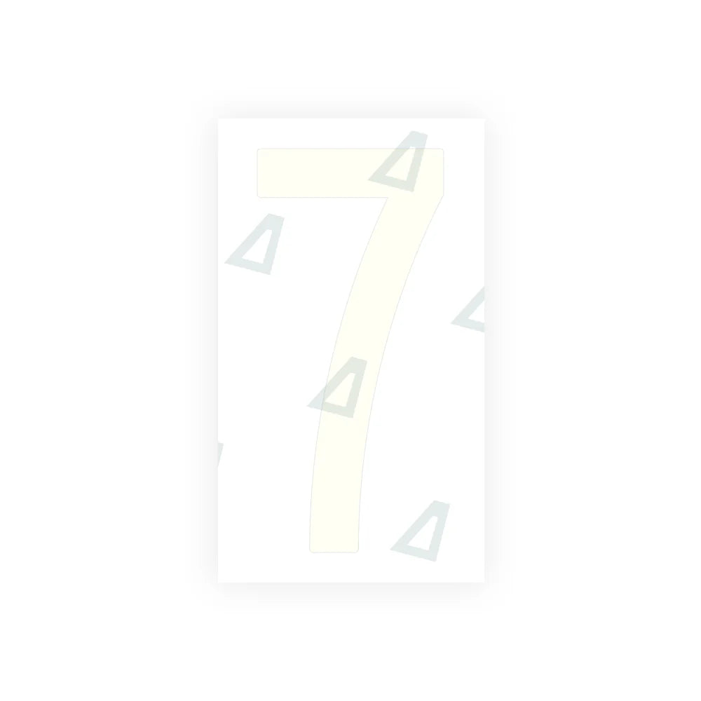 Alite Nanofilm for US (Oklahoma) Moto license plates - Symbol "7" - Alite