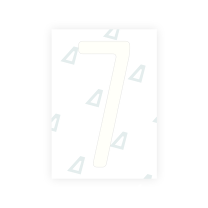 Alite Nanofilm for US (Florida 2019) license plates - Symbol "7" - Alite