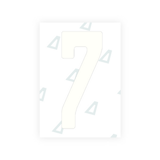 Alite Nanofilm for Guatemala license plates - Symbol "7" - Alite