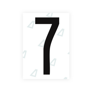 Alite Nanofilm for US (Arizona 2008) license plates - Symbol "7" - Alite