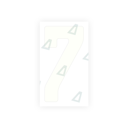 Alite Nanofilm for Armenia number plates - Symbol "7" - Alite
