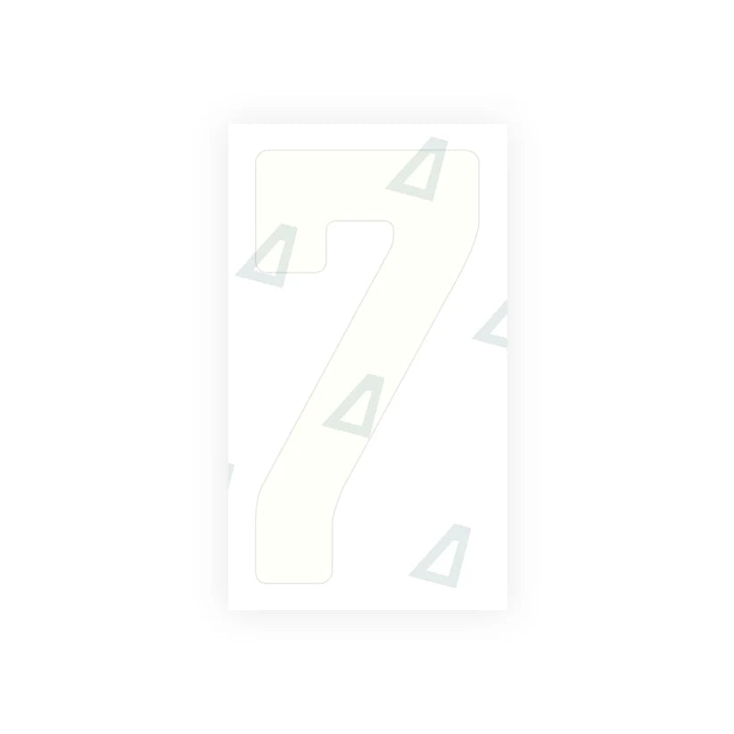 Alite Nanofilm for Paraguay license plates - Symbol "7"