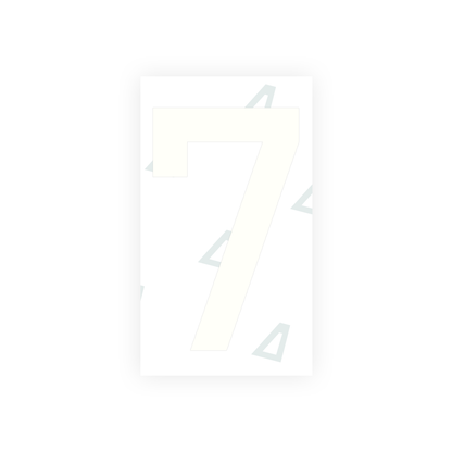 Alite Nanofilm for Greece license plates - Symbol "7" - Alite