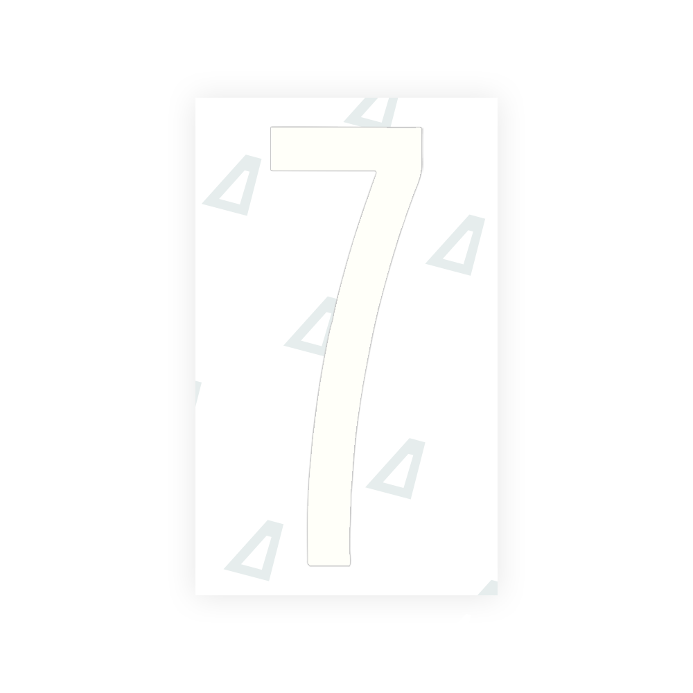 Alite Nanofilm for US (New York 2020 - Flat) license plates - Symbol "7" - Alite