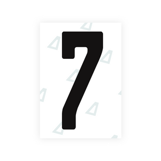 Alite Nanofilm for Guatemala license plates - Symbol "7" - Alite