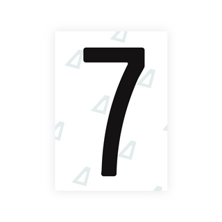 Alite Nanofilm for US (Arkansas) license plates - Symbol "7" - Alite